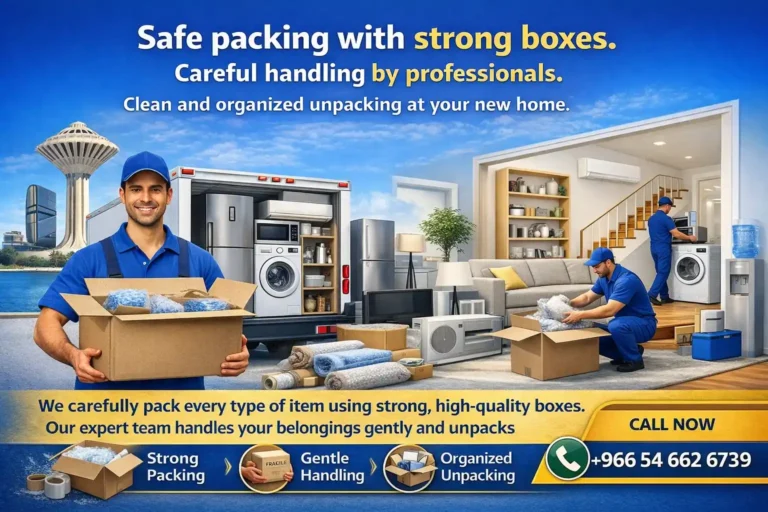 Packing & Unpacking Services in Dammam